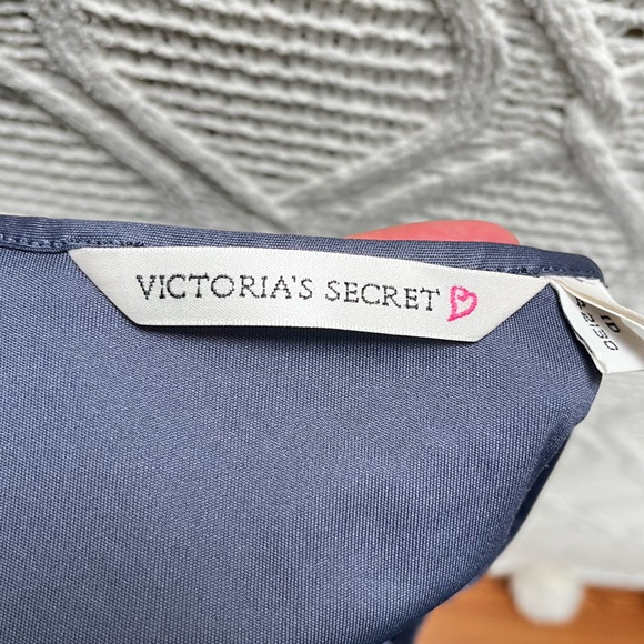 VICTORIA'S SECRET | Sleeveless Crop Top Blue M - Picture 4 of 7